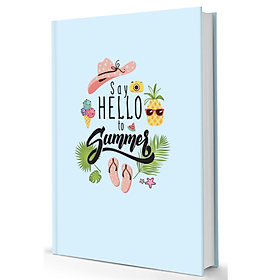 Sổ Tay Bìa Cứng: Phong Cách Sống - Say Hello To Summer