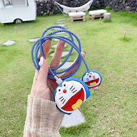 Vỏ Bảo Vệ Cáp Dock Sạc 18/20w Bộ 4 - Hoạt Hình Dễ Thương - Hàng Nhập Khẩu