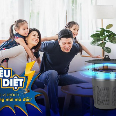 Đèn bắt muỗi Rạng Đông DBM01 5W - Chính Hãng