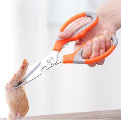 Kéo Cắt Đa Năng K-024 Màu Cam 5 Trong 1 Tiện Lợi