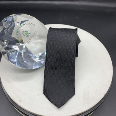 Cà vạt màu đen nhiều họa tiết tùy chọn lịch lãm 6cm cho nam Giangpkc