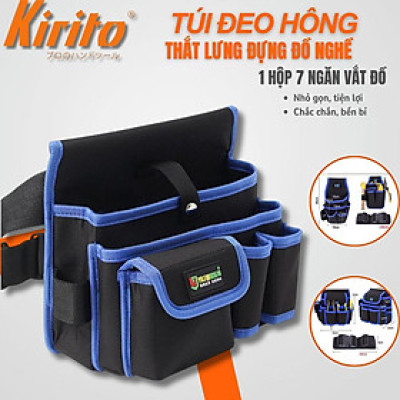 Túi đeo thắt lưng đựng đồ nghề sửa chữa  dạng vuông