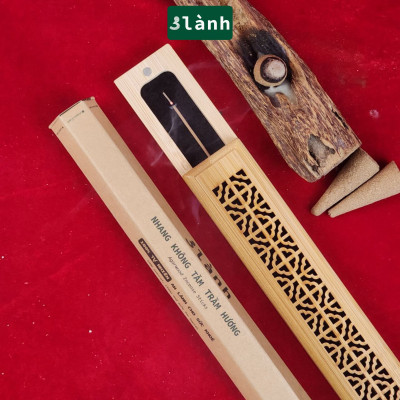 Bộ Quà Tặng Thưởng Trà Hưởng Trầm 3 Lành Lễ Tết 2025 Giáng Sinh Mong An Yên Tài Lộc Phúc Lành