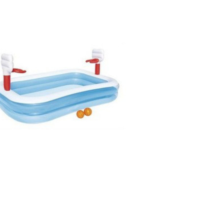 Bể bơi 2 in 1 ném bóng rổ 54122