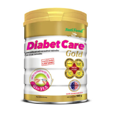 Sữa Bột Diabet Care Gold Nutifood 900g – Dinh Dưỡng Chuyên Biệt Cho Người Tiểu Đường