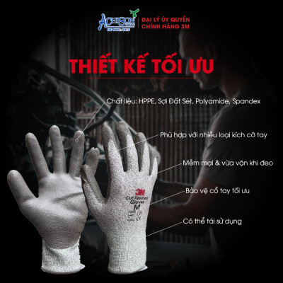 Găng Tay Chống Cắt Cấp Độ 5 3M-CR-L5-L (Size L)