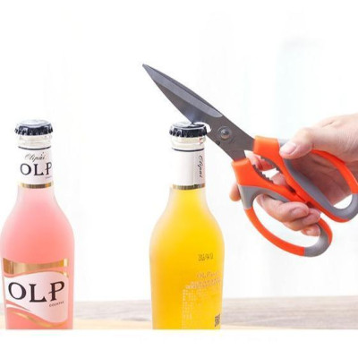 Kéo Cắt Đa Năng K-024 Màu Cam 5 Trong 1 Tiện Lợi