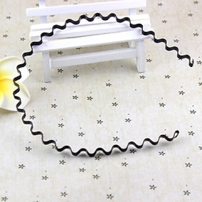 Set 2 cài tóc đơn giản thiết kế gợn sóng cá tính 