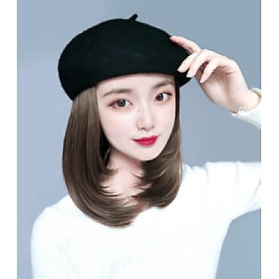 Nón bere mũ beret nữ len thời trang Hàn Quốc dona21120705