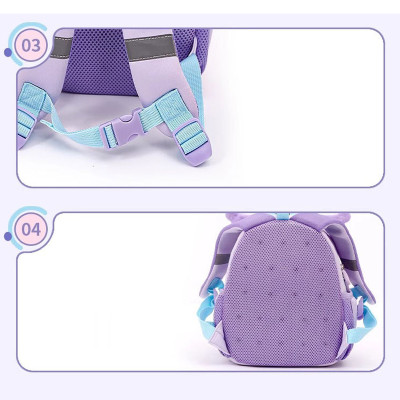 Ba lô học sinh MẦM NON cao cấp phong cách dễ thương - BEE GEE HS1268