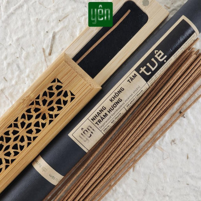 Nhang Trầm Hương Không Tăm Yên Thảo Mộc Loại Tuệ Sạch Tự Nhiên Ít Khói An Toàn Dùng Thiền Thư Giãn