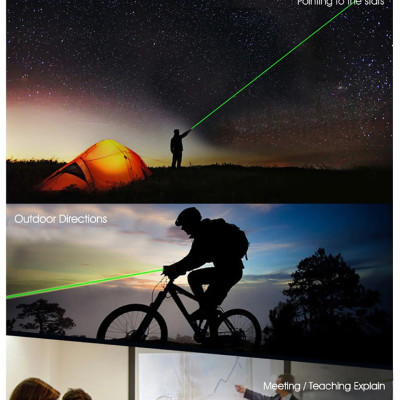 Đèn Pin Laser 303 tia đỏ - Hàng Chính Hãng