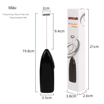 Máy Đánh Sữa / Cà Phê Cầm Tay Nhỏ Gọn Tiện Dụng / máy đánh trứng mini - Hàng nhập khẩu
