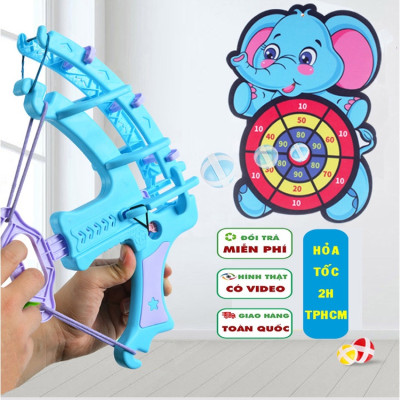 Đồ Chơi Bắn Cung Bằng Bóng Dính Đồ Chơi Vận Động Thể Thao Cho Bé - Giao ngẫu nhiên