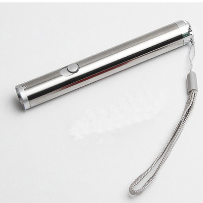 Đèn pin mini LED chiếu sáng và laser 2 trong 1 dùng pin 