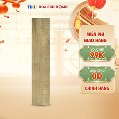 Gạch men lát nền LUSTRA INDAL0201000003 vân gỗ, độ dày 9mm, xương gạch Porcelain hút ẩm dưới 0.5%, kích thước 200mmx1000mm, thùng 5 viên - Hàng chính hãng
