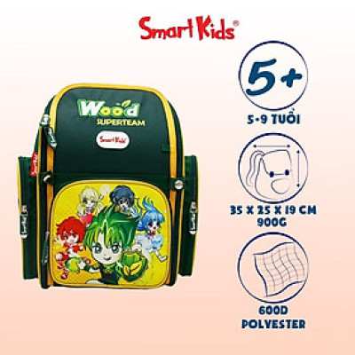 Ba lô CG Super Team-Wood B-010 Xanh lá