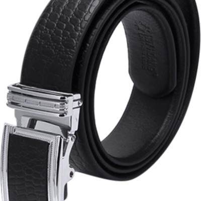 Bộ Ví & Thắt Lưng Nam Vân Cá Sấu Huy Hoàng HT2120-HT4114 (23 x 11,5 cm) - Đen