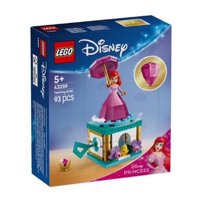LEGO DISNEY PRINCESS 43259 Đồ Chơi Lắp Ráp Nàng Tiên Cá Ariel (93 chi tiết)