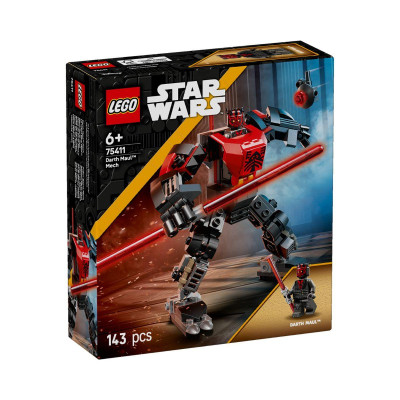 LEGO STAR WARS 75411 Đồ Chơi Lắp Ráp Chiến Giáp Darth Maul (143 chi tiết)