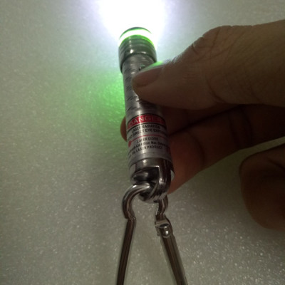 Móc khóa đa năng có đèn Laze để trình chiếu + đèn pin - Hàng chính hãng