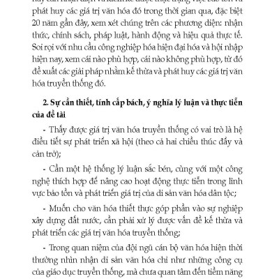 Hệ Giá Trị Văn Hóa Việt Nam (Tái bản 2025)