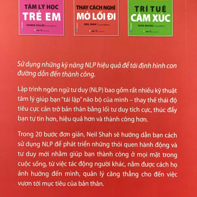 Ứng Dụng Tâm Lý Học NLP - Thay Cách Nghĩ Mở Lối Đi