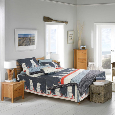 Bộ ga chun chần Everon EPM22074 ( 01 Ga chun chần + 02 Vỏ gối 45x65)