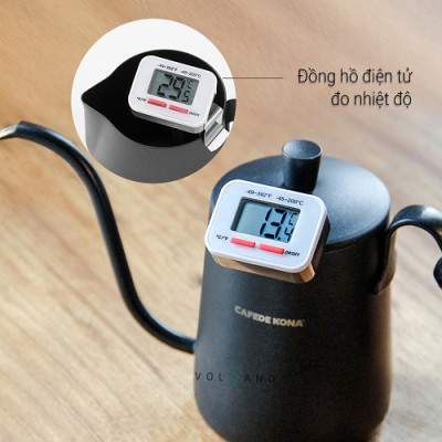 Đồng hồ đo nhiệt độ nước điện tử CAFE DE KONA
