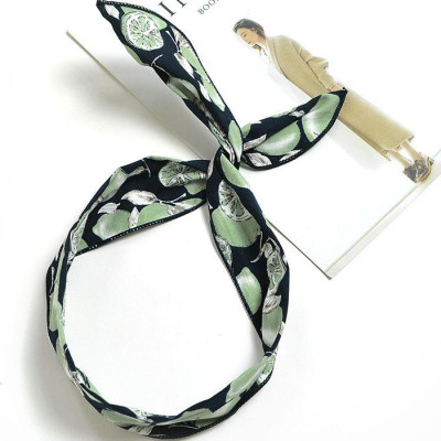 Băng đô cài tóc dạng dây cột dễ thương (giao ngẫu nhiên )