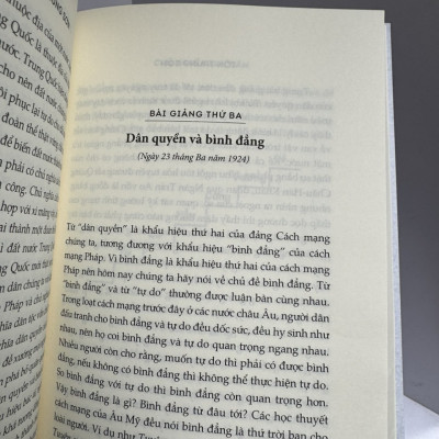 CHỦ NGHĨA TAM DÂN - Tôn Trung Sơn - Nhượng Lê dịch - Nhã Nam - NXB Hồng Đức