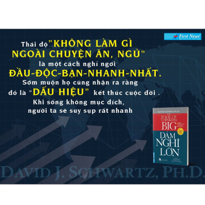 Sách Dám nghĩ lớn - David J Schwartz & PH D