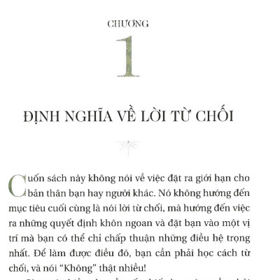 Sách- Vẻ Đẹp Của Lời Từ Chối- Sách tư duy, kỹ năng sống- 2HBooks