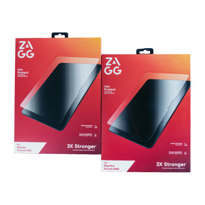 Miếng dán màn hình kính cường lực ZAGG dành cho iPad 2024 Air 11/13 inch, Pro 11/13 inch, hỗ trợ tối ưu cho pencil - Hàng chính hãng