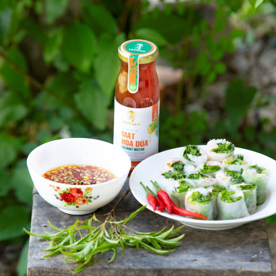 Mật hoa dừa Sokfarm - Vị ngon ngọt, An toàn cho trẻ nhỏ, bổ sung nhiều năng lượng