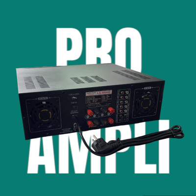 Amply Karaoke Bluetooth Công Suất Lớn 1300W Zenbos LX-8800H, 20 Sò Đại(Hàng Chính Hãng)