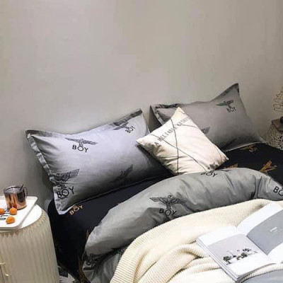 Bộ ga và vỏ chăn cotton Sweet Love VSL1058 ( 5 món )