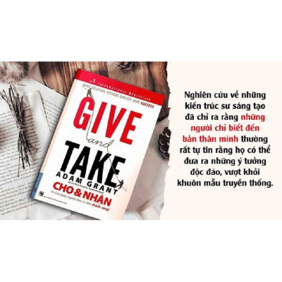 Give And Take Cho & Nhận (Tái Bản 2022) - Bản Quyền