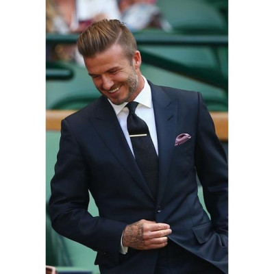 Cavat nam Hàn Quốc cao cấp bản lớn 8cm họa tiết hoa tròn - Tặng kèm hộp Full box