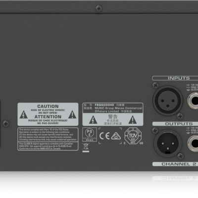 LỌC XÌ EQUALIZER BEHRINGER FBQ6200HD - Hàng chính hãng