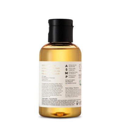 Gel rửa mặt hoa hồng Cocoon làm sạch và cấp ẩm 140ml Lamita Hair Spa - LS020