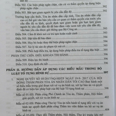 Sách So Sánh - Đối Chiếu Bộ Luật Tố Tụng Hình Sự Năm 2015 sđ, bs năm 2021 và Các Biểu Mẫu Trong Bộ Luật Tố Tụng Hình Sự (V2226A)