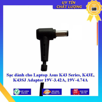 Sạc dùng cho Laptop Asus K43 Series K43E K43SJ Adapter 19V-3.42A 19V-4.74A - Hàng Nhập Khẩu New Seal