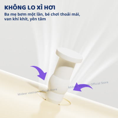 Thú nhún cho bé loại to bơm hơi Mideer Sensory Training Joy Bounce Jumper Pony