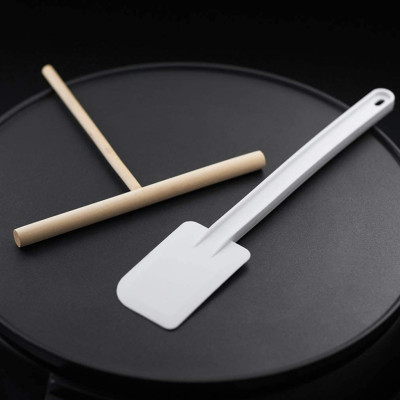 Máy làm bánh crepe, pancake điện Russell Hobbs, chống dính, điều chỉnh nhiệt độ, đèn báo hiệu - Hàng Chính Hãng Nhập khẩu Đức & EU