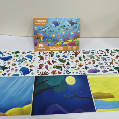 Bộ 160 Miếng Dán Stickers Myndtoys Cao Cấp 03 Chủ Đề An Toàn Cho Bé Từ 2 Tuổi