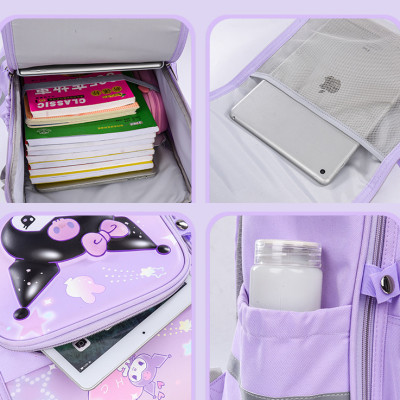 Ba lô học sinh tiểu học phong cách mới có hình dễ thương, bảo vệ cột sống cho các em học sinh tiểu học, ba lô nhẹ dung tích lớn, tiện ng cho bé - HS1314