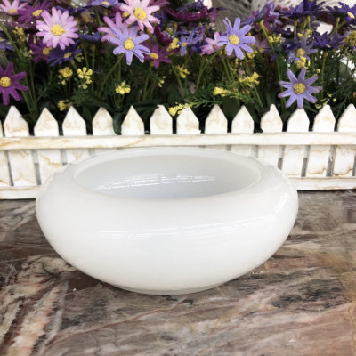  Bát nước minh đường tụ thủy, bát thả hoa thần tài đá ngọc cẩm thạch - Đường kính 18 cm