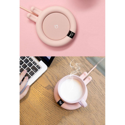 Đế Hâm Nóng, Máy Giữ Nhiệt Đồ Uống, Trà, Cà Phê, Sữa Cho Bé Với 3 Chế Độ Nhiệt, Màn Hình Điện Tử Cao Cấp - Hàng Chính Hãng KUNBE