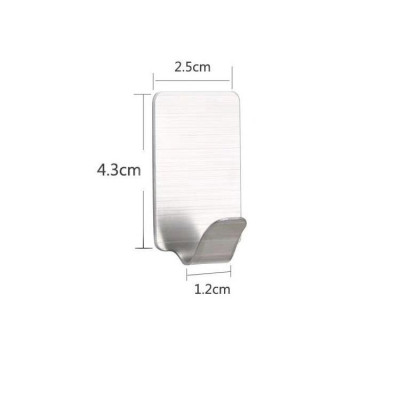 Móc Inox, Móc Dán Tường Siêu Dính, Treo Đồ Đa Năng Nhà Bếp Nhà Tắm, Treo Đồ Vật Trang Trí Trong Nhà , Móc Dán Tường Chịu Lực, Tiện Dụng. TakyHome 2002